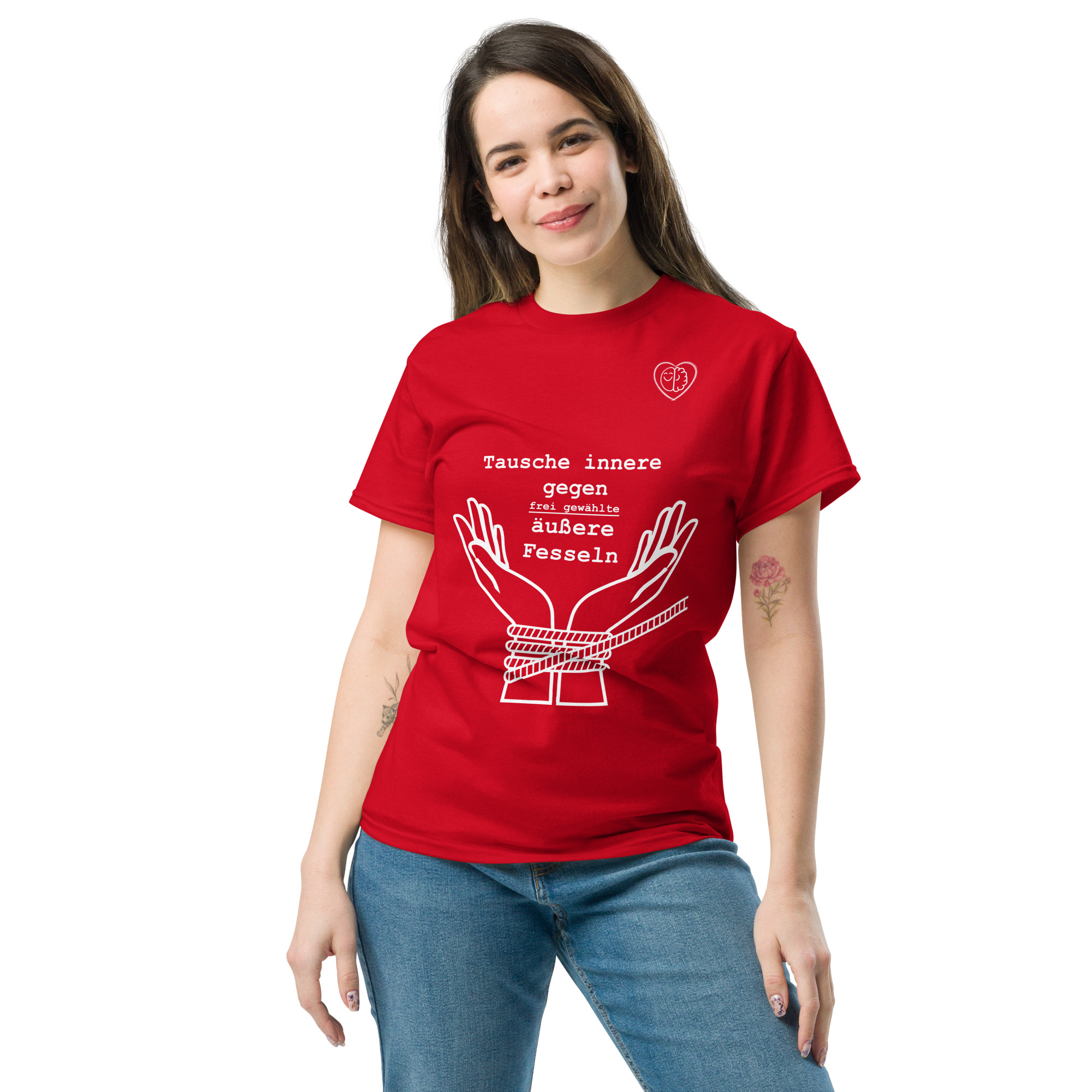 Tausche innere gegen frei gewählte äußere Fesseln – (unisex, dark)