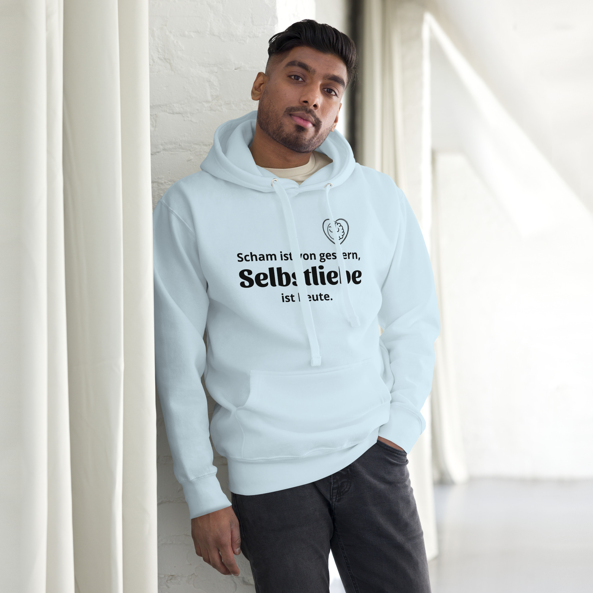 Selbstliebe (Unisex-Hoodie, pastell)